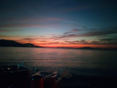 Günbatımı manzarası